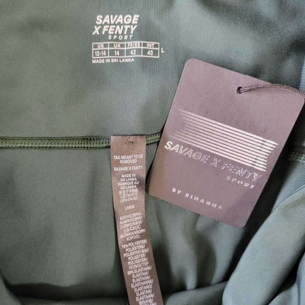 Savage X Fenty Green Leggings - Picture 9 of 9